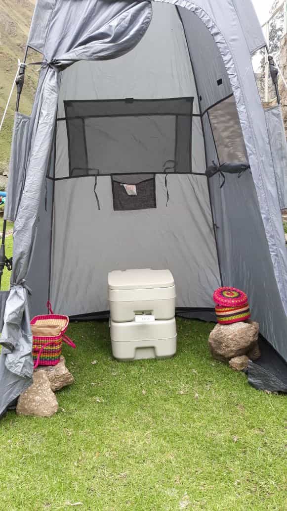 Toilet on the Inca Trail
