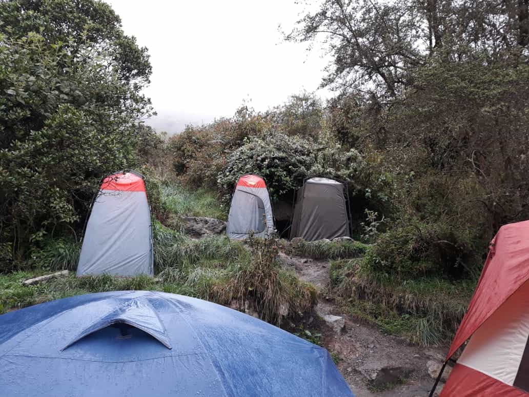 Toilet on the Inca Trail