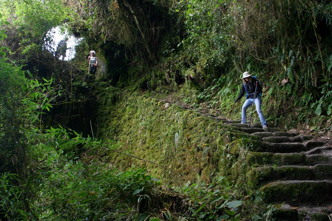 Hiker Machu Picchu Hiker Machu Picchu
